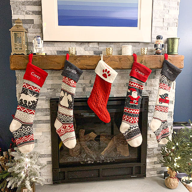 Mantel Add On - Removable Stocking & Accessory Hangers