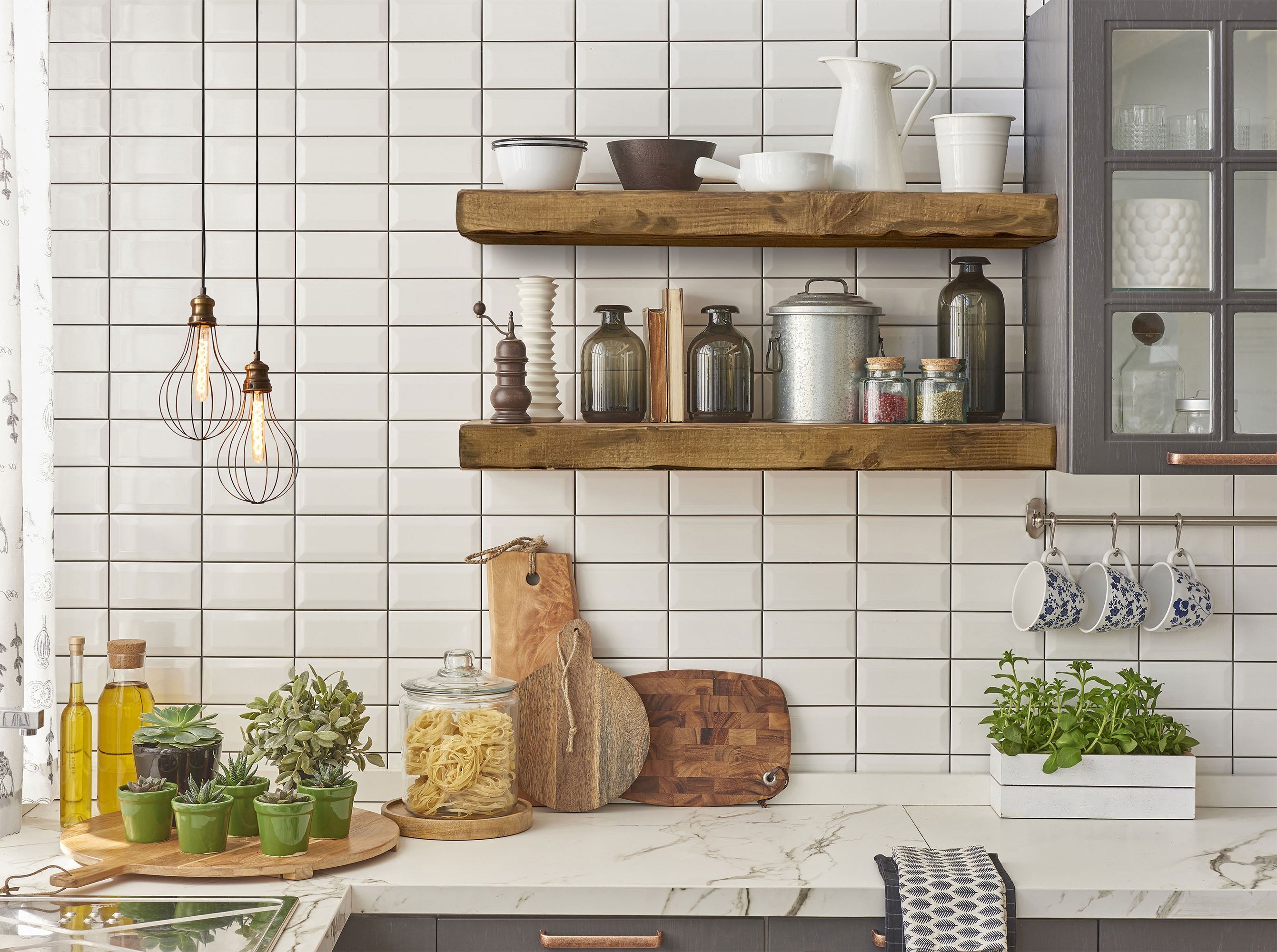 Floating Rustic Shelf - 1.5" Thick