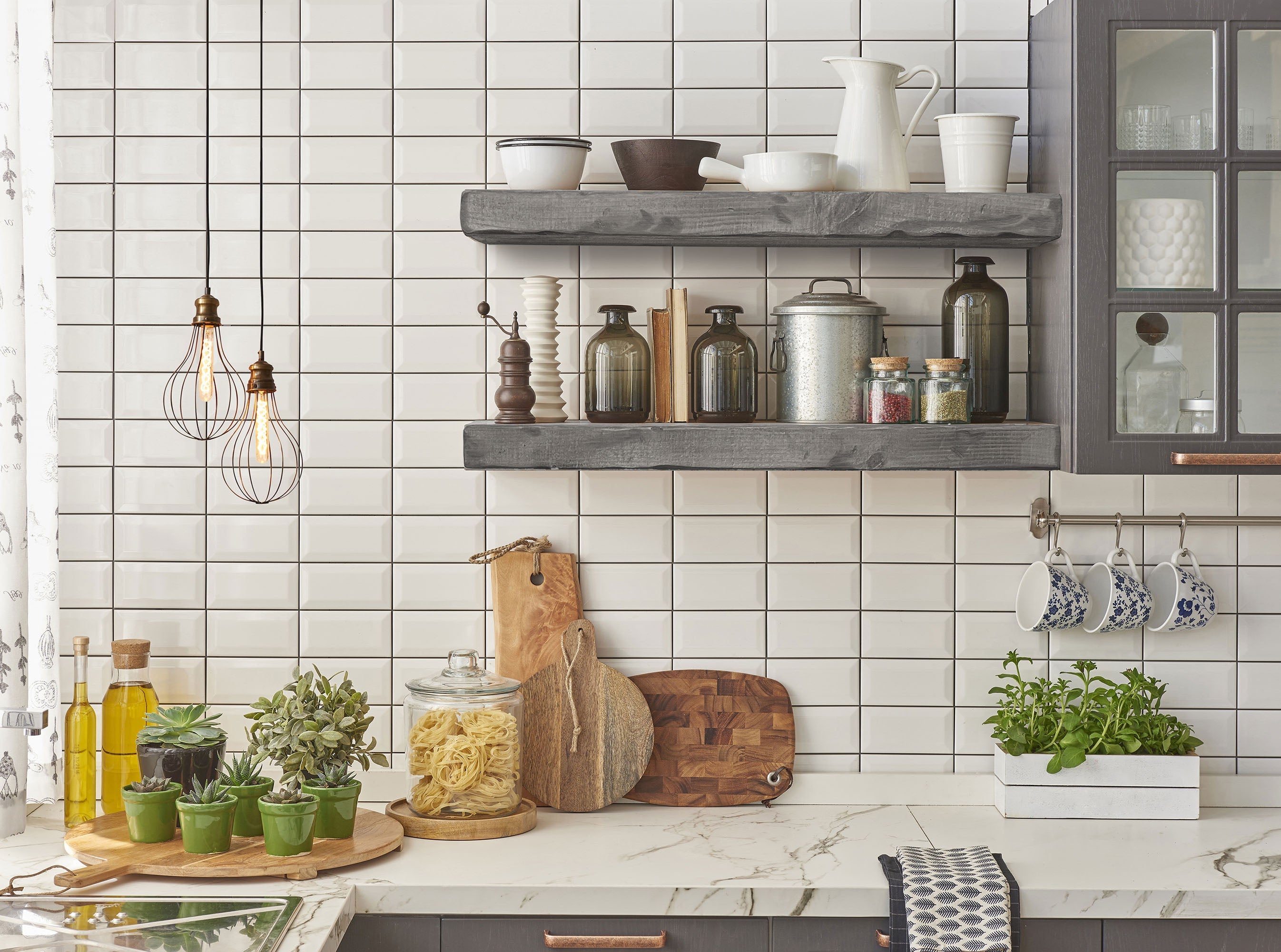 Floating Rustic Shelf - 1.5" Thick