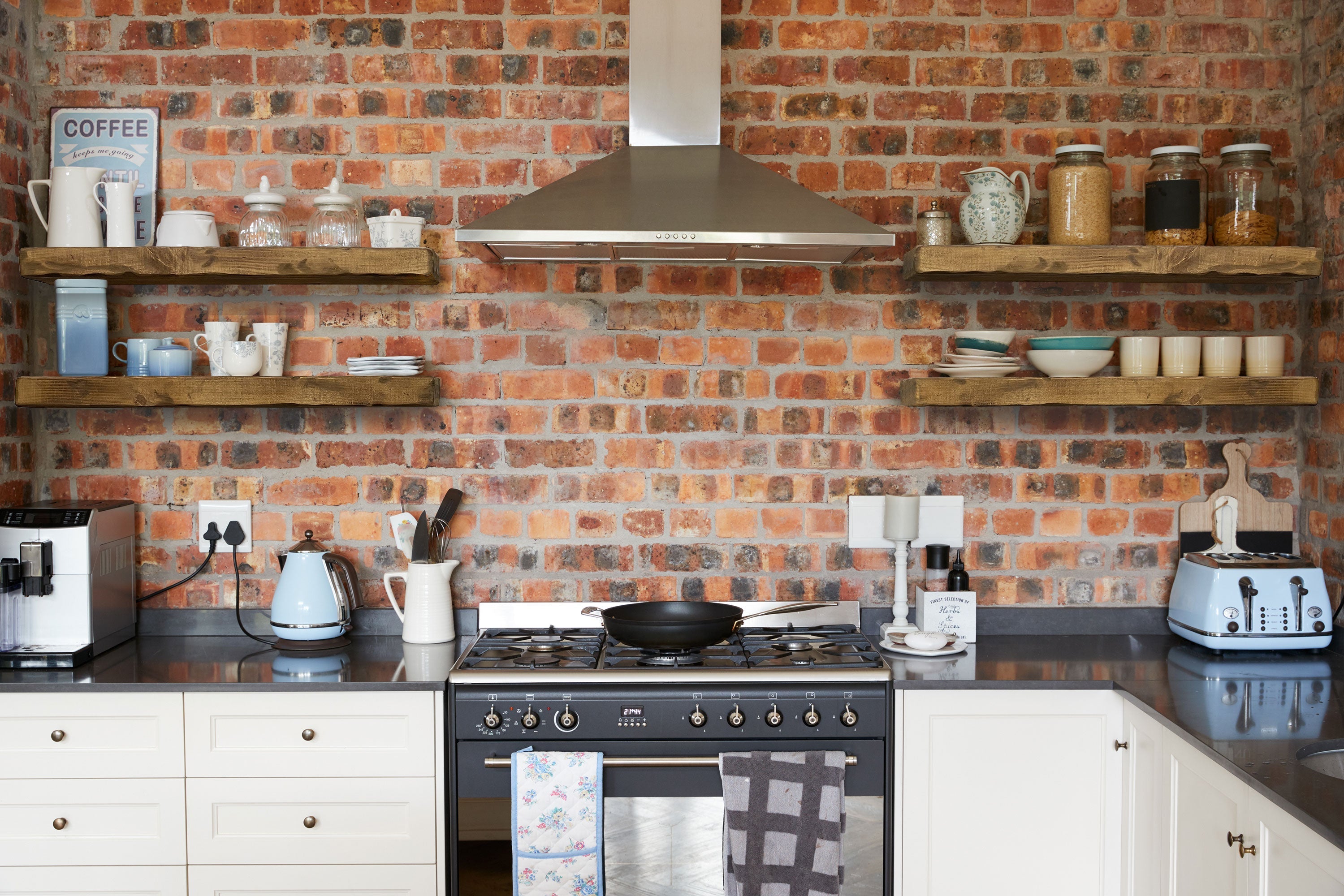 Floating Rustic Shelf - 1.5" Thick