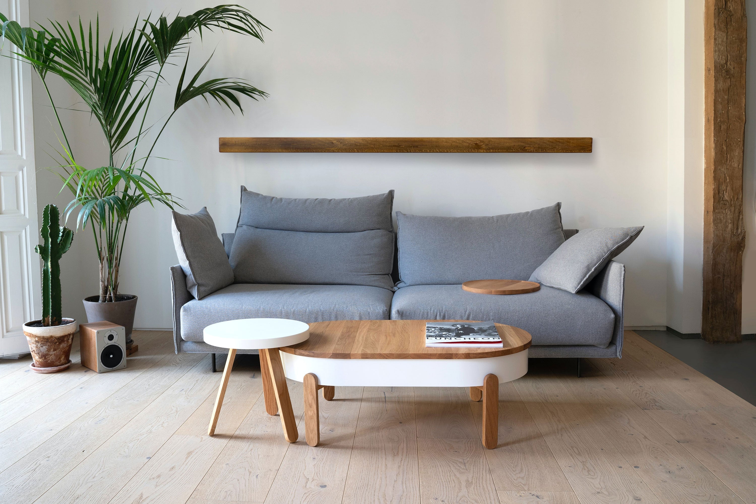 Floating Rustic Shelf - 1.5" Thick