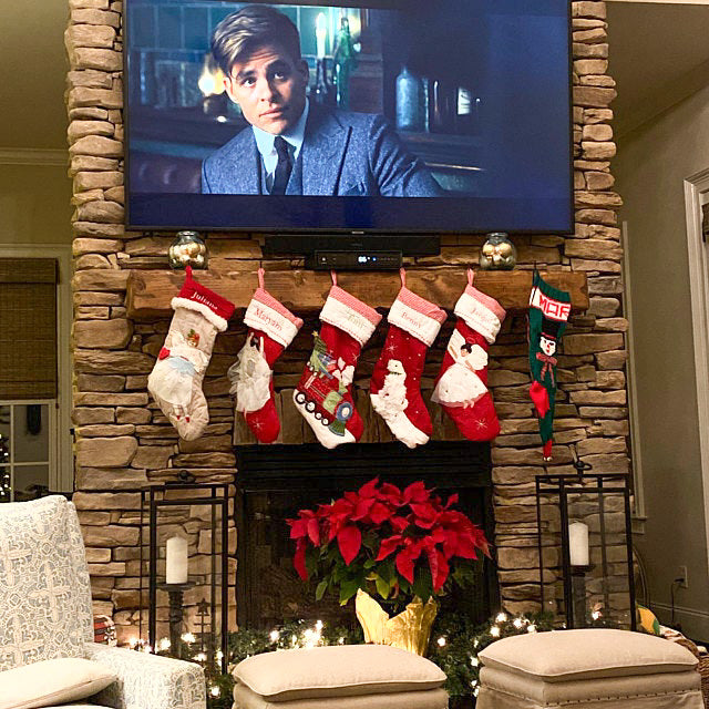 Mantel Add On - Removable Stocking & Accessory Hangers