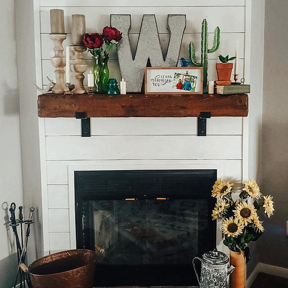 Tips for Maintaining a Safe Reclaimed Wood Mantel