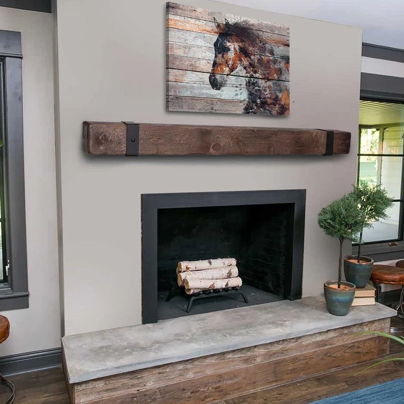 The Journey of Our Reclaimed Wood Mantel: Saved from Landfills and Repurposed Into Furniture