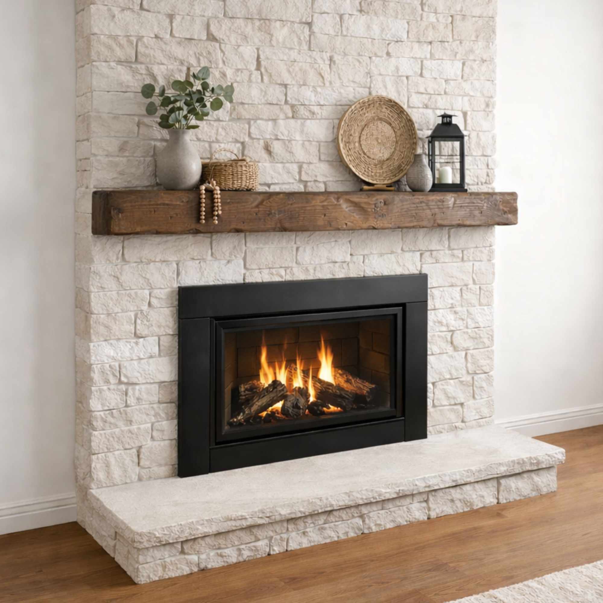 Rustic Fireplace Mantels – Helm & Home
