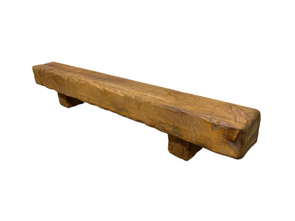 Rustic Mantel with Corbels