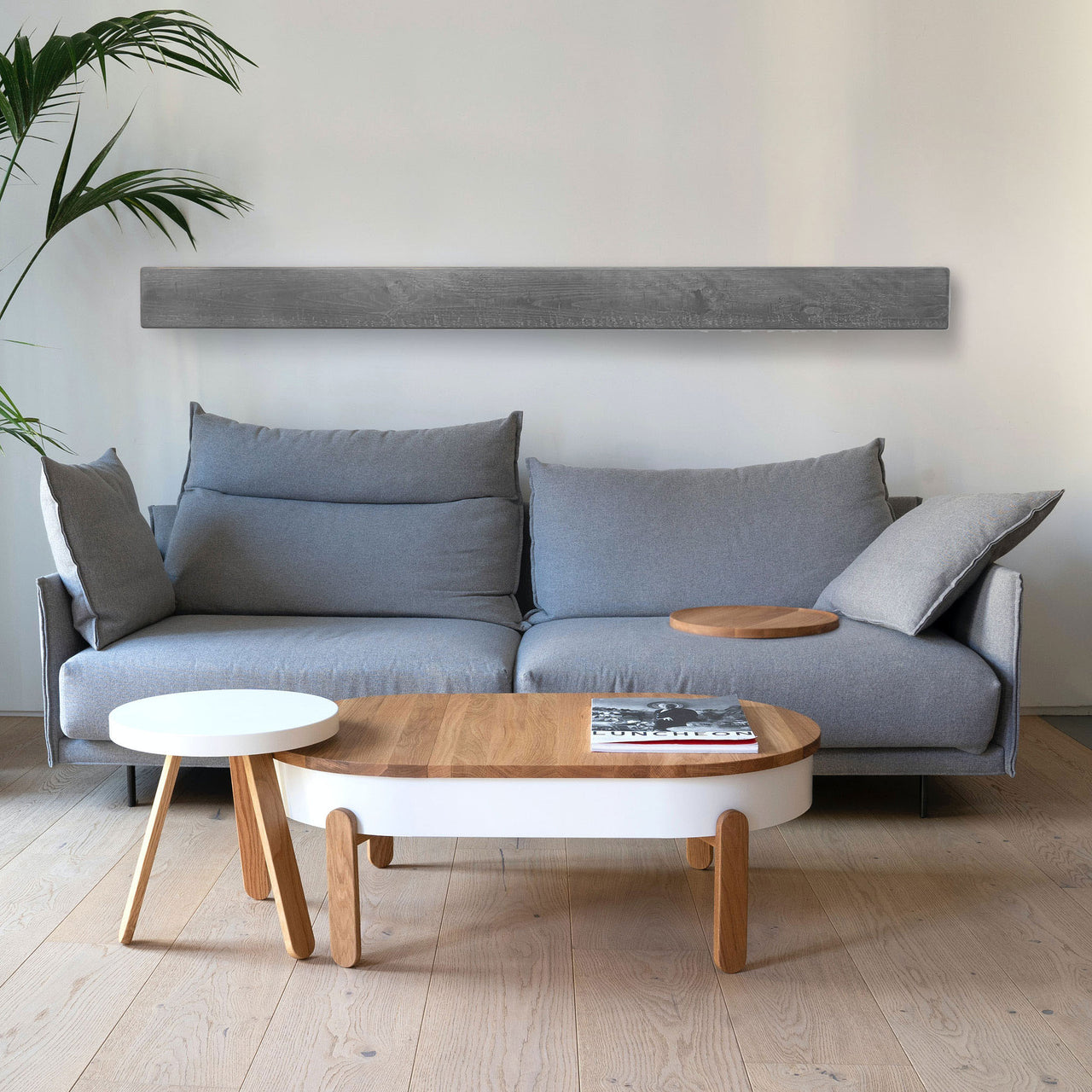 Modern Floating Fireplace Mantel
