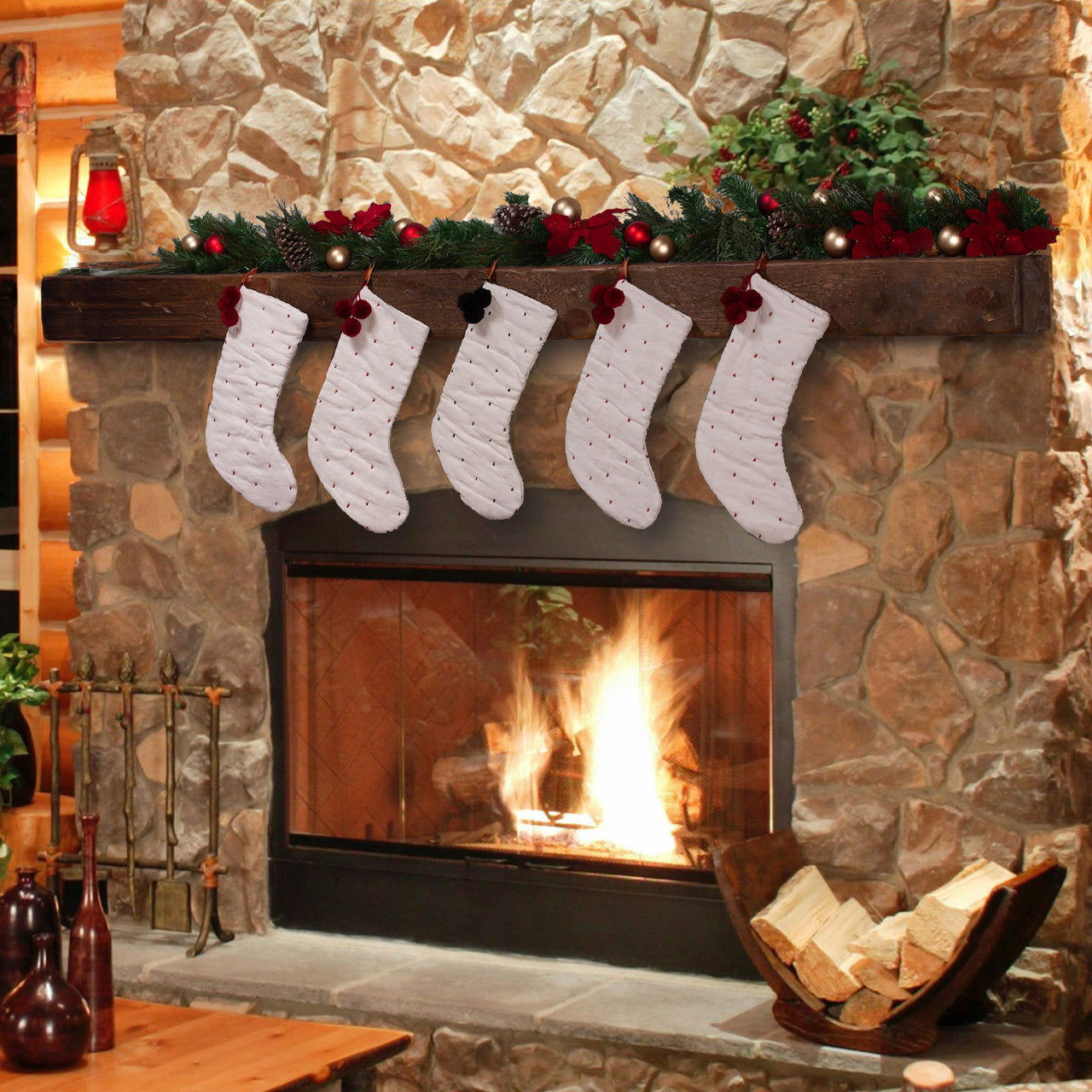 Mantel Add On - Removable Stocking & Accessory Hangers